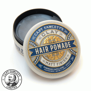 5598 Matt Clay Hair Pomade 100g - Blue, Captain Fawcett